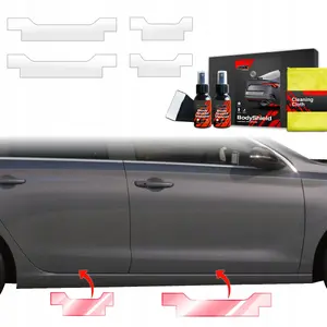 Aizsargplēve sliekšņiem GrizzGlass BodyShield Hyundai i30 Hatchback (2020–2025), komplekts 4 gab.