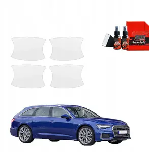 Aizsargplēve pie rokturiem GrizzGlass BodyShield priekš Audi A6 C8 universāls (2018–2023), 4 gab.