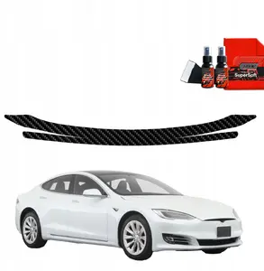 Protective carbon film for trunk sill GrizzGlass BodyShield for Tesla Model S (2023–2025)