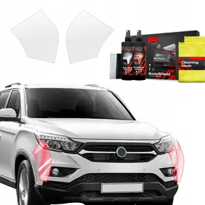Aizsargplēve bamperim GrizzGlass BodyShield priekš SsangYong Musso 2023–2025, 2‑in‑1 komplekts