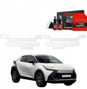 Protective Threshold Film GrizzGlass BodyShield for Toyota C-HR (2023–2025) set 4-in-1