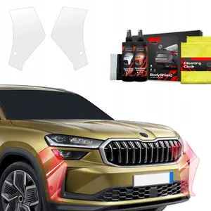 Aizsargplēve buferim GrizzGlass BodyShield priekš Skoda Kodiaq 2 (2024–2025) 2‑vienā