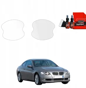 Protective film GrizzGlass BodyShield for BMW 3 Series E92 Coupe Pre-LCI (2006–2010) — door handle area, set 2-in-1