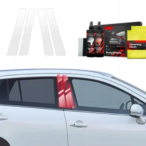 Protective pillar film GrizzGlass BodyShield for Suzuki S-Cross (2021–2025) 4-piece set