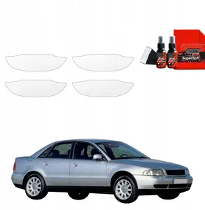 Protective film GrizzGlass BodyShield for Audi A4 B5 Sedan (1994–2001) — set for door handle areas, 4 pieces