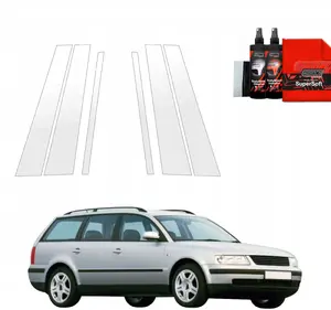 Protective pillar film GrizzGlass BodyShield for Volkswagen Passat B5 Variant (1996–2000) 6-piece set