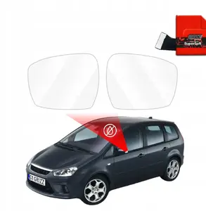 Side mirror rain protection film GrizzGlass ZeroDrop for Ford Focus C-Max (2003–2007)