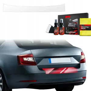 Protective Rear Bumper/Sill Film GrizzGlass BodyShield for Skoda Octavia III (2017–2020)