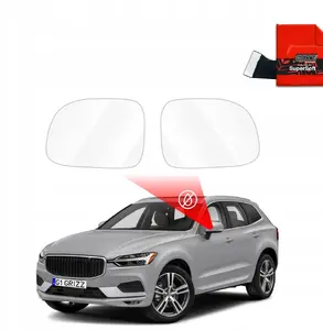 Mirror rain protection film GrizzGlass ZeroDrop for Volvo XC60 (2017–2021) — GrizzGlass