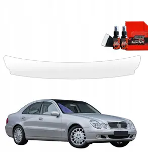 Protective Rear Bumper Sill Film GrizzGlass BodyShield for Mercedes-Benz E-Class W211 Sedan (2002–2009)