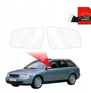 Side mirror rain protection film GrizzGlass ZeroDrop for Audi A4 B5 Avant (1994–2001)