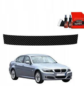 Protective Carbon-Style Trunk Sill Film GrizzGlass BodyShield for BMW 3 Series E90 Sedan Pre-LCI (2004–2008)