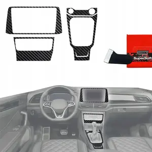 Interior protective film GrizzGlass PianoSkin Glossy for Volkswagen T‑Roc R‑Line 2025 [4w1]