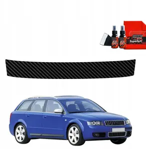 Trunk sill protector GrizzGlass BodyShield for Audi A4 B6 Avant (2000–2006) – carbon-look film