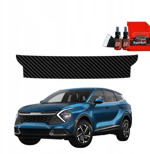 Protective trunk sill film GrizzGlass BodyShield for Kia Sportage 5 (2021–2025), carbon finish