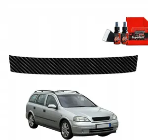 Protective trunk sill film GrizzGlass BodyShield for Opel Astra G Estate (1998–2009) – carbon-look