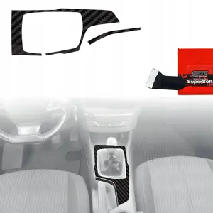Interior protective film GrizzGlass PianoSkin Matte for Peugeot 308 Kombi (2013–2021) 2-in-1