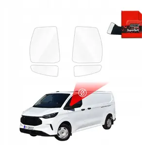 Rearview mirror rain protection film GrizzGlass ZeroDrop for Ford Custom (2023–2026)