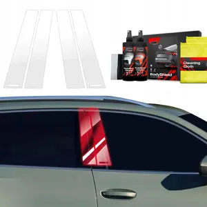 Protective Film GrizzGlass BodyShield for Tesla Model X (2021–2025) — 4-in-1 set, door handle protection