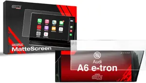 Tempered Matte Screen Protector GrizzGlass for Audi A6 e-tron 10.9" (2025) CarDisplay