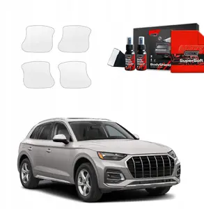 Protective film GrizzGlass BodyShield for door handle surrounds for Audi Q5 (2020–2025) 4-piece set