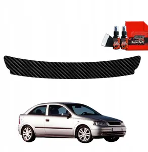 Protective trunk sill film GrizzGlass BodyShield for Opel Astra G Hatchback 3D (1998–2009), carbon pattern