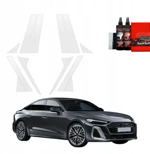 Aizsargplēve uz statņiem GrizzGlass BodyShield Audi A5 B10 Avant (2025) — komplekts 12 gab.