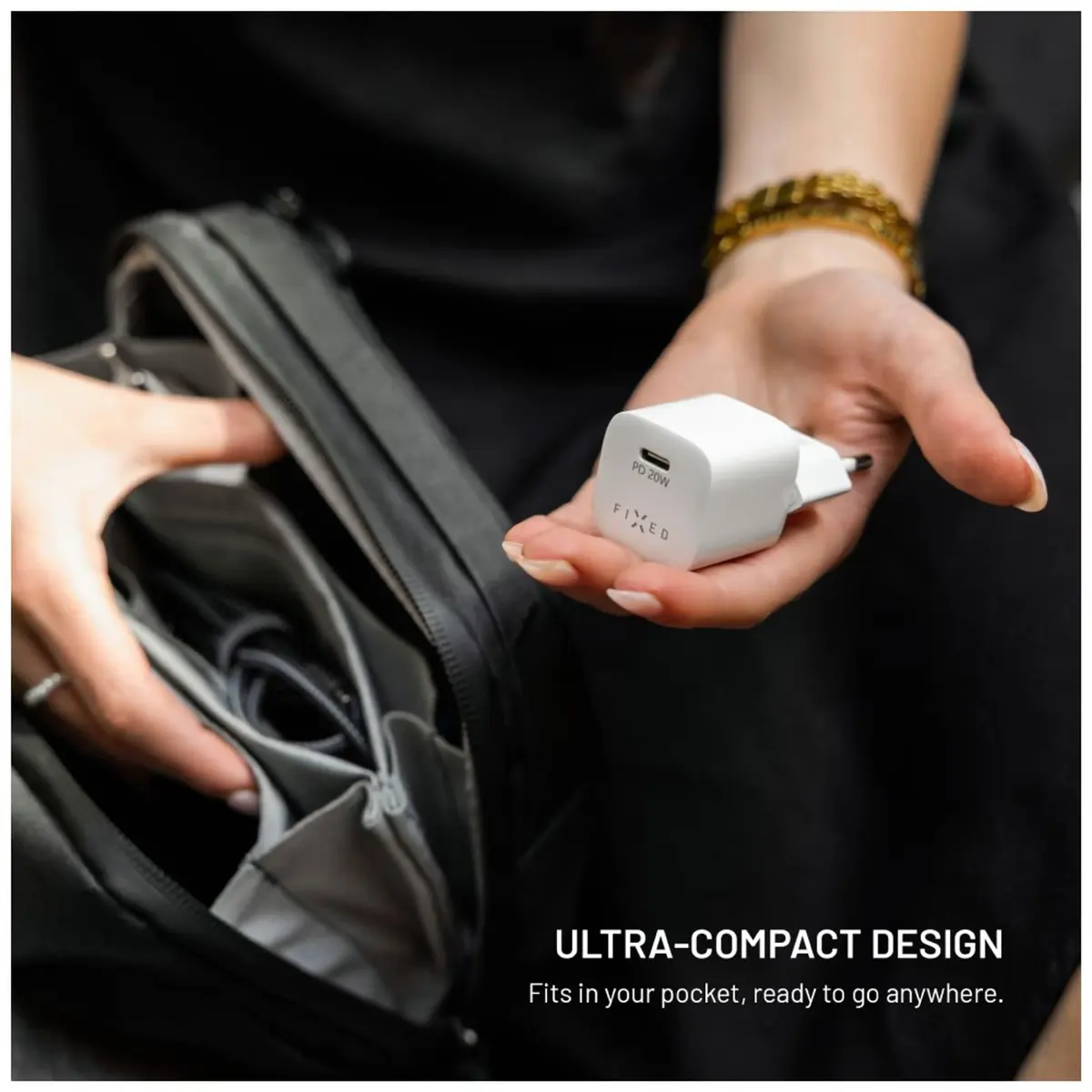 FIXED USB-C дорожное зарядное 20 Вт Photo 4