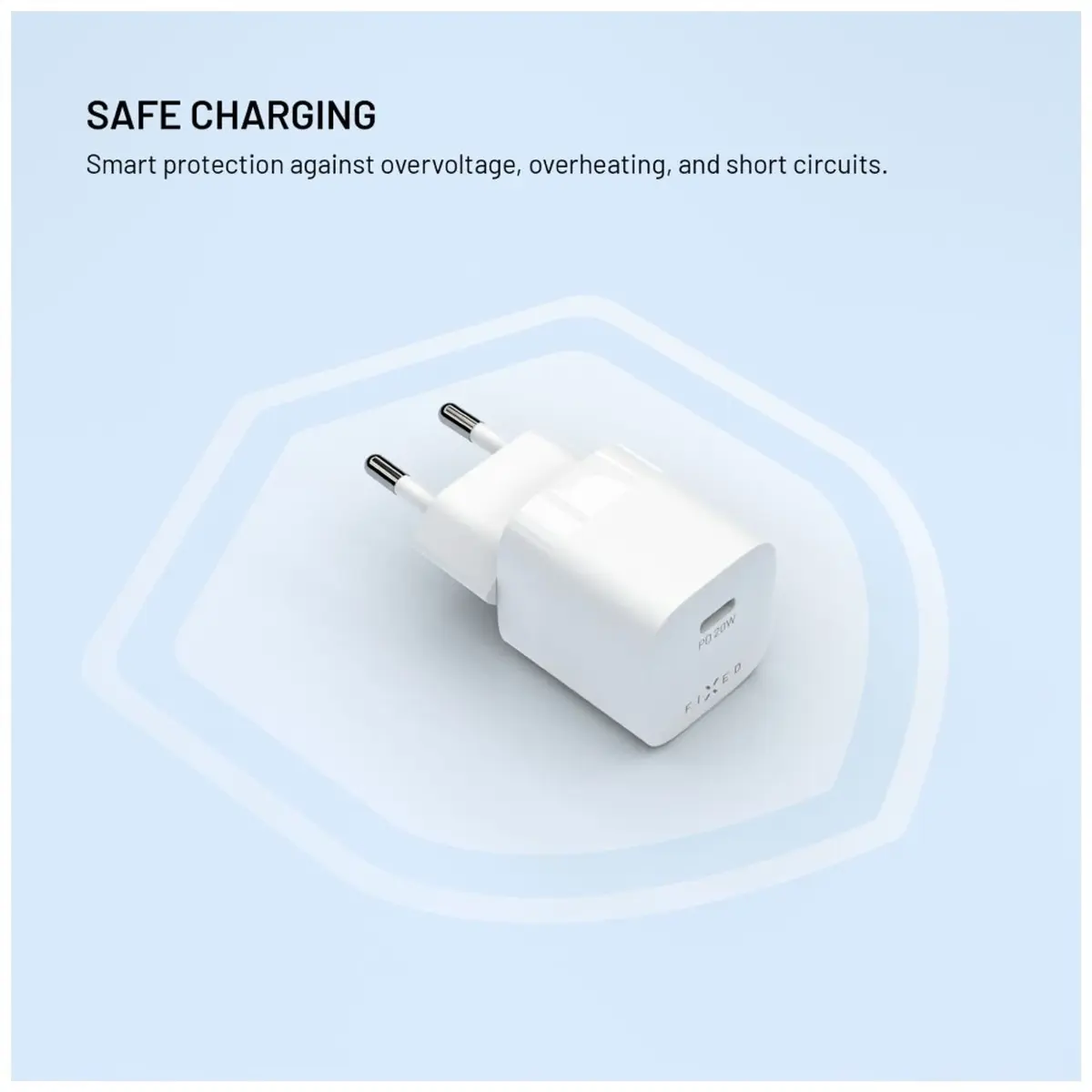 FIXED USB-C дорожное зарядное 20 Вт Photo 7