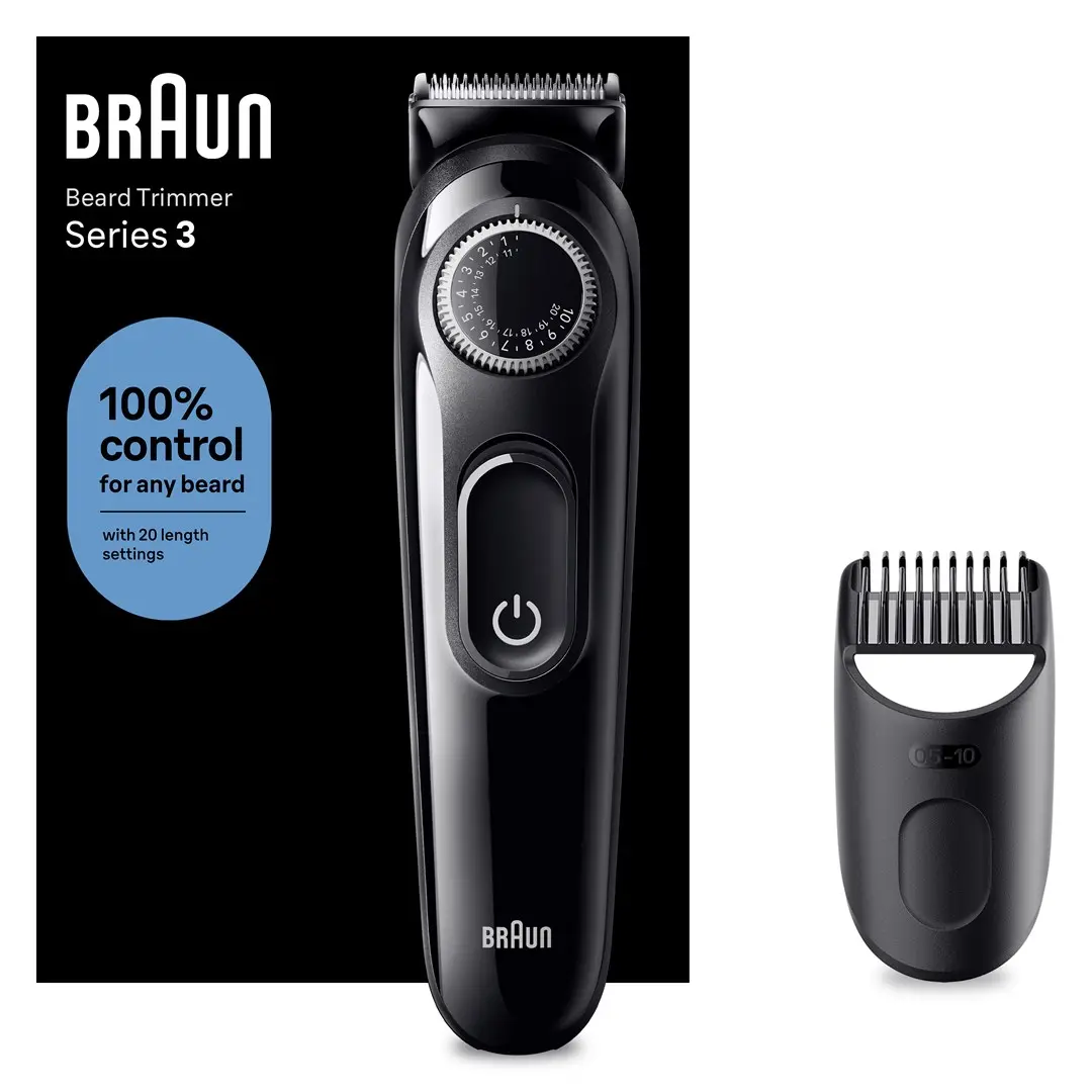 BRAUN BT3400 bārdas trimmeris — 0,5–10 mm Photo 5