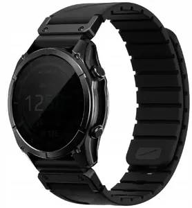 Watch strap Uniq 22mm replacement band for Garmin, Fluo black