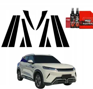 Melna plēve uz statņiem GrizzGlass BodyShield priekš BYD ATTO 2 (2025–2026) — komplekts 10‑1
