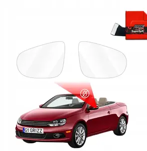 Car mirror rain protection film GrizzGlass ZeroDrop for Volkswagen Eos (2006–2015)