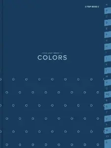 Блокнот TOP-2000 Skorowidz A5 96 листов в клетку Colors синий набор 5 шт.