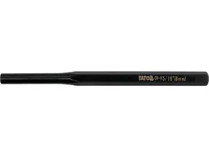 Pin punch YATO YT-47146, chromium-vanadium steel, 150 mm length, 8 mm tip, 9.4 mm shank