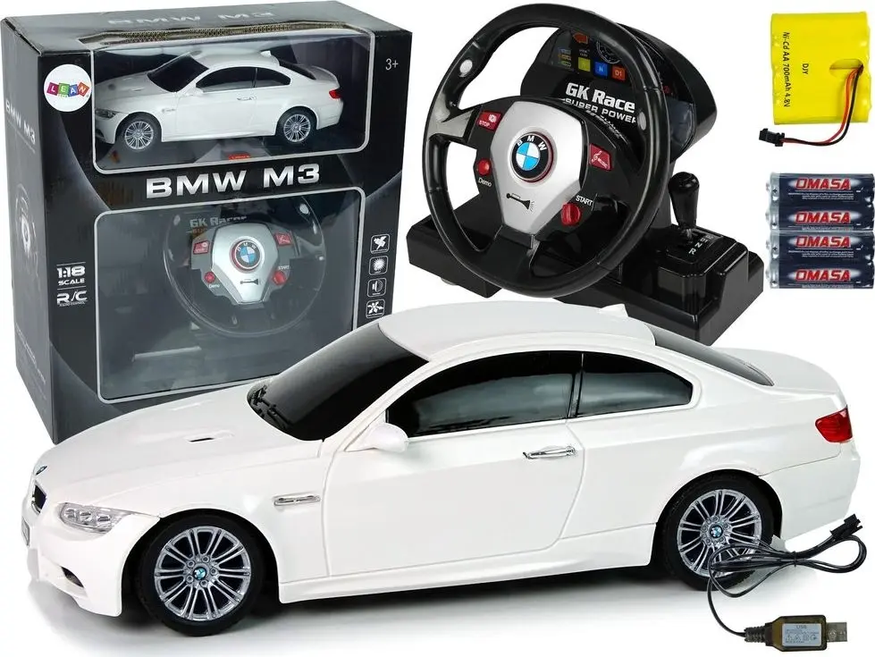 LEANToys BMW M3 1:18 радиоуправляемая модель Photo 2