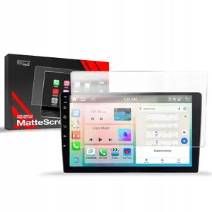 Screen protector GrizzGlass for Allnoel A3453 9" Android car radio — matte finish