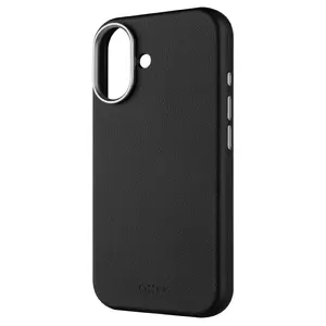 Чехол FIXED MagLeather для Apple iPhone 17 с поддержкой MagSafe, чёрный