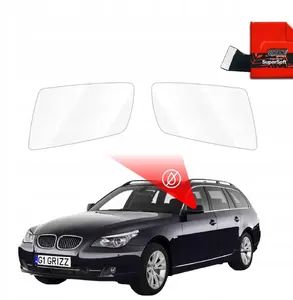 Pretlietus spoguļu plēve GrizzGlass ZeroDrop priekš BMW 5 Touring E61 (2004–2010)