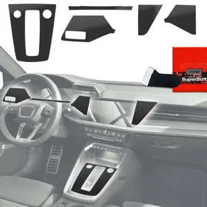 Interior film GrizzGlass PianoSkin Matte for Audi S3 8Y (2020–2025) 5-in-1