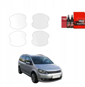 Protective film for door handles GrizzGlass BodyShield for Volkswagen Touran I MPV 5D (2010–2015) set 4-in-1