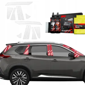 Защитная пленка GrizzGlass BodyShield для Nissan X‑Trail Facelift 2024–2025 — набор 12 шт.