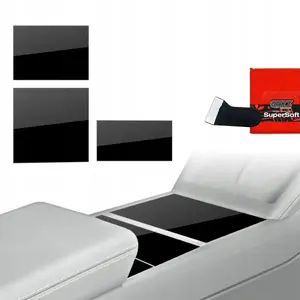 Interior protective film GrizzGlass PianoSkin Glossy for Tesla Model 3 Highland (2024–2025) 3-in-1