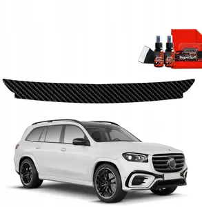 Protective trunk sill film GrizzGlass BodyShield for Mercedes GLS 450d 2023–2025 — carbon pattern