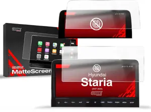 Screen Protection Film GrizzGlass CarDisplay for Hyundai Staria 10.25" (2021–2025) matte, 2-in-1