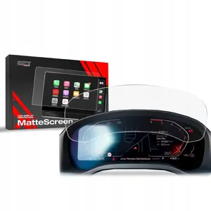 Tempered matte screen protector GrizzGlass for BMW X4 G02 Live Cockpit 12.25" (2018–2025)