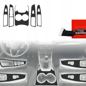 Interior protective film GrizzGlass PianoSkin Matte for Ford S-Max MK2 (2015–2023) 5-in-1