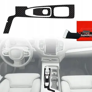 Interior protective film GrizzGlass PianoSkin Matte for Volvo XC90 B5 (2022-2026) 2-in-1