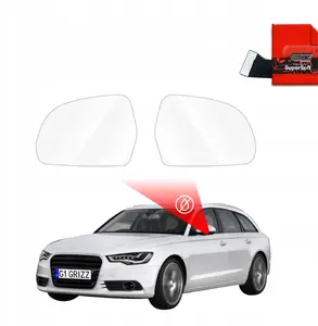 Rain protection mirror film GrizzGlass ZeroDrop for Audi A6 C7 Avant 2011–2014