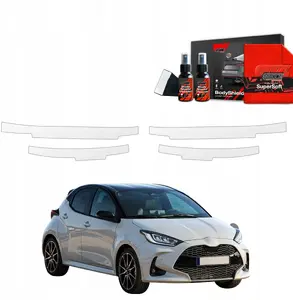 Aizsargvāksles plēve GrizzGlass BodyShield priekš Toyota Yaris HEV (2020–2025) komplekts 4‑1